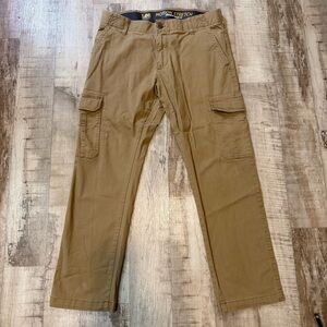 Lee Motion Stretch Regular Fit Straight Leg Khaki Men’s 34x30 Cargo